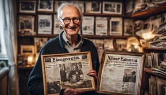 Mundartpoet Helmut Haberkamm gratuliert zum 75sten: Erlanger Nachrichten sind für mich wie Familie